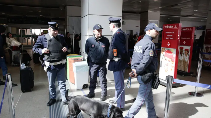 Controlli di Polizia al Marco Polo