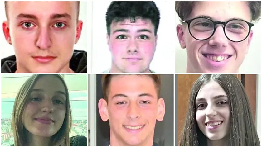 Manuel Barbato, Francesco Chinellato, Gianluca Corrò, Jessica Rungger, Gabriele Vescovo, Alice Miola