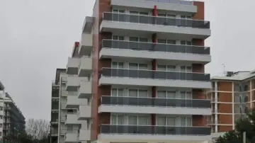 Il residence «Panorama beach» da tutti conosciuto come Boomerang