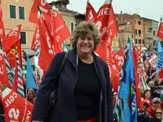 Interpress/ Gf:Tagliapietra. Venezia, 02.04.2016- Manifestazione sindacale con Susanna Camusso.