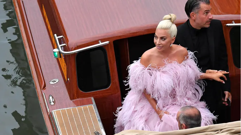 Lady gaga alla Mostra del Cinema di Venezia
