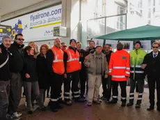 Presidio lavoratori ATA all'aeroporto Marco Polo di Tessera