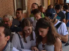 Interpress/ Gf.Tagliapietra.28.08.2018.- Grande affluenza per la comparsata di spider man