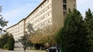 L’ospedale di Dolo dove è morto l’anziano di Noale