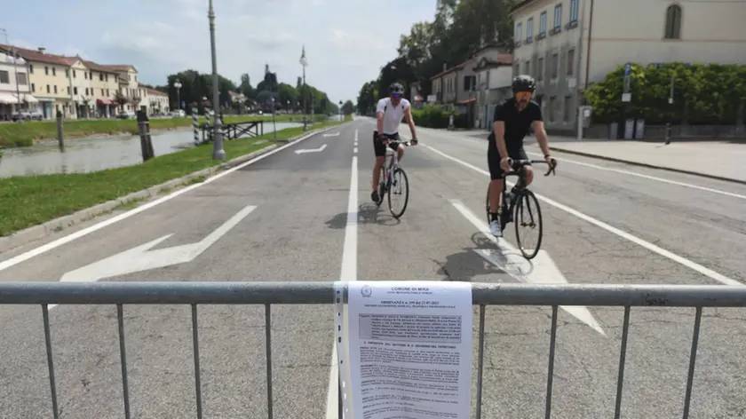 Mira - Via "Bassa" trasformata per una mattina in pista ciclabile Mestre, 25/07/2021 Lorenzo Pòrcile