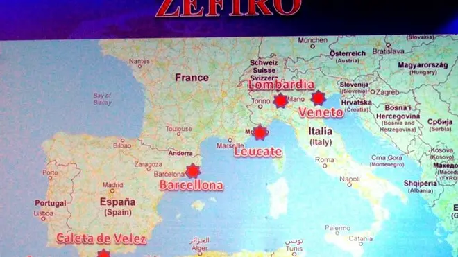 Interpress/Mazzega Morsego Venezia, 28.01.2013.- Operazione "Zefiro".-