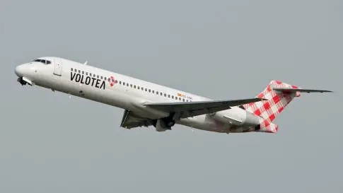 Un aereo della compagnia Volotea