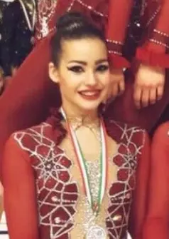Beatrice Pelosin con la medaglia d'oro