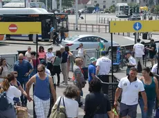 Interpress/M.Tagliapietra Venezia 01.06.2018.- Varchi Ponte di Calatrava