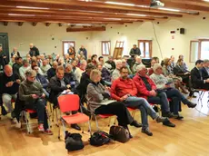 Foto Agenzia Candussi/ Scattolin/ Malcontenta, centro civico Canevon/ Assemblea pubblica sul deposito di stoccaggio di gas naturale liquido