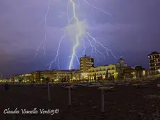 Il nubifragio immortalato nella foto di Claudio Vianello