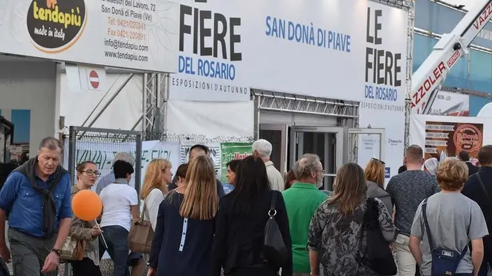 LAMANTEA - DINO TOMMASELLA - SAN DONA' - VEDUTE DELLA FIERA - INGRESSO PADIGLIONI