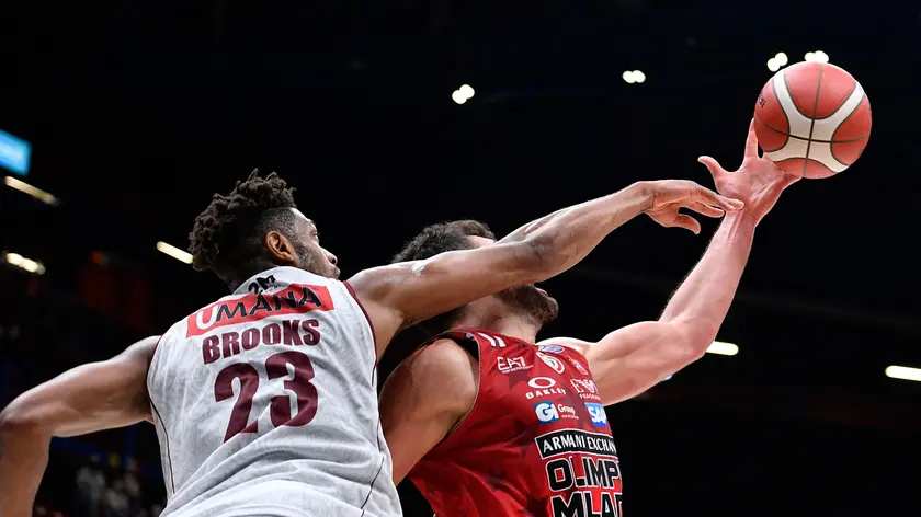 Gianpaolo Ricci A|X Armani Exchange Milano - Umana Reyer Venezia Lega Basket Serie A UnipolSAI 2021/2022 Milano, 10/10/2021 Foto Ciamillo-Castoria/ Claudio Degaspari