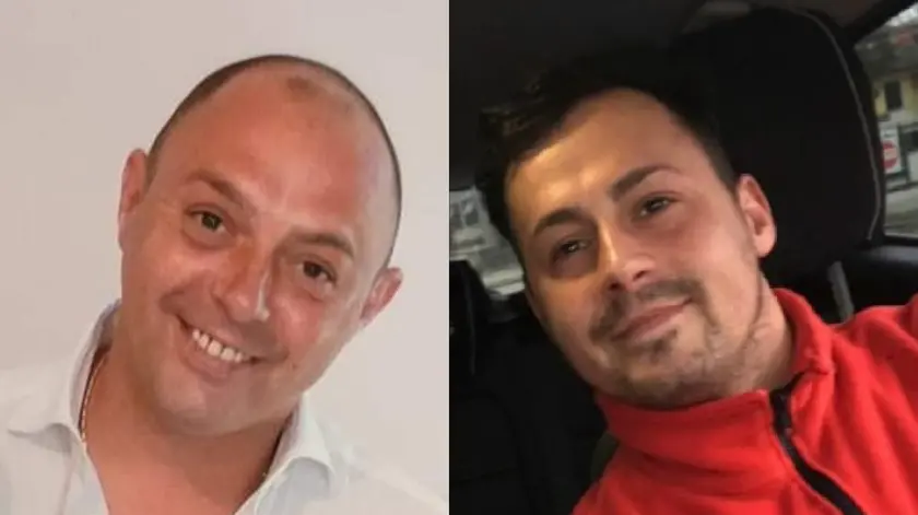 A sinistra Andrea Visentin, morto a 43 anni di pancreatite. A destra il fratello Ivan, morto a 34 anni della stessa malattia lo scorso gennaio