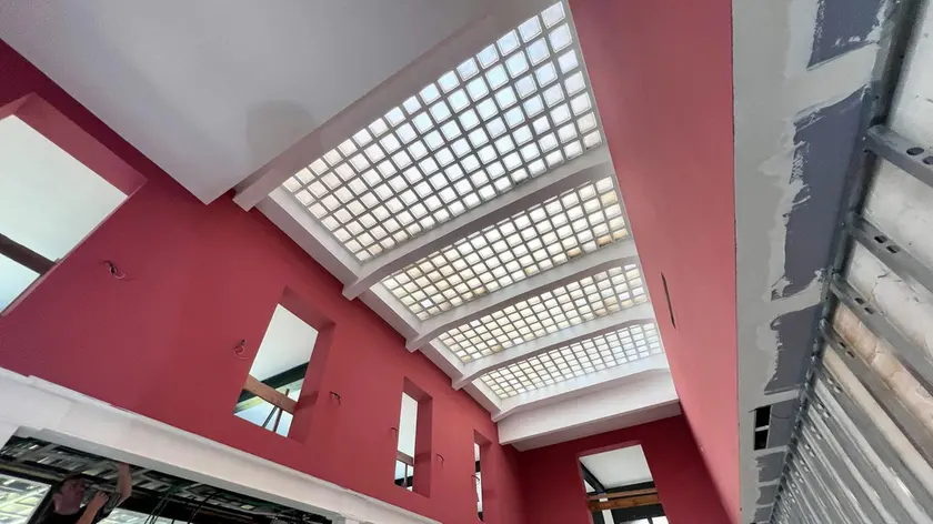 I lavori interni del Comune nel palazzo dell’ex Emeroteca, qui nascerà il Caffè letterario
