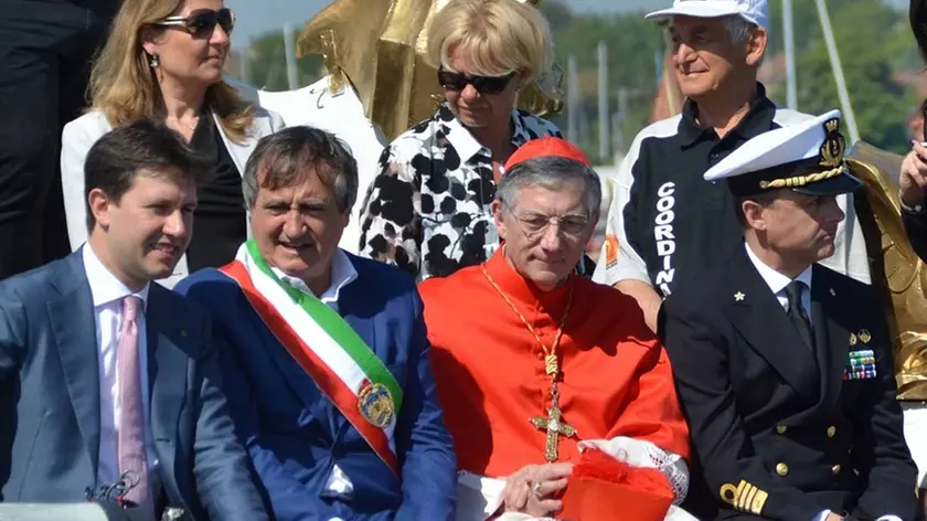 Interpress/Gf.Tagliapietra. 08.05.2016.- Festa della Sensa sposalizio del mare.