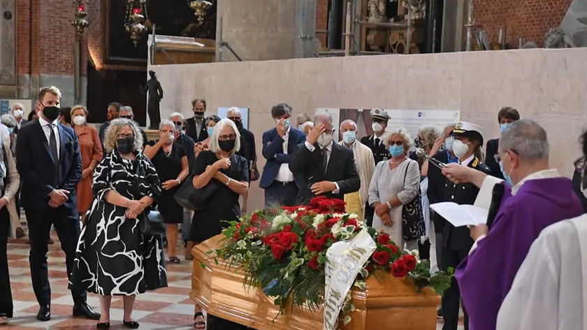 Interpress\M.Tagliapietra venezia 19.09.2020.- Funerale Antonio Casellati. Frari.