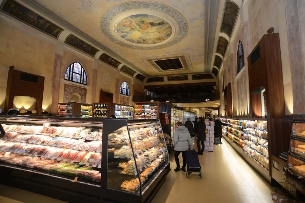 Interpress/M.Tagliapietra Venezia 29.12.2016.- Nuovo supermercato Despar, ex cinema Italia, cannaregio.