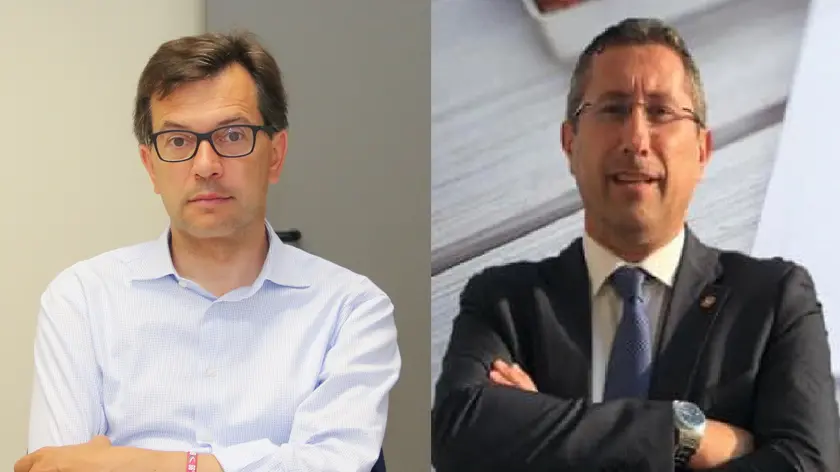 Il sindaco Andrea Cereser e Gianluca Forcolin