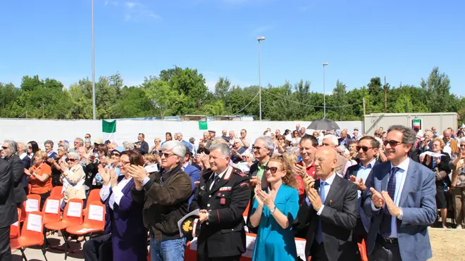 Inaugurazione del Centro Don Vecchi in via Marsala a Mestre