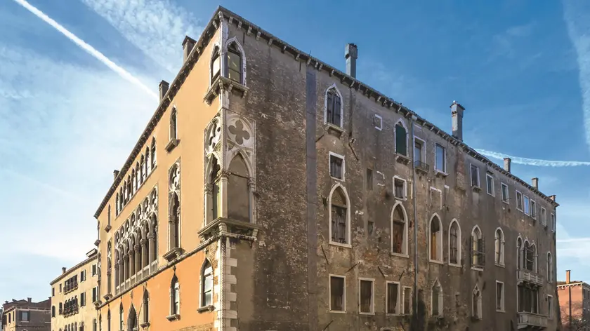 Palazzo Donà Giovannelli in Strada Nuova, che diventerà presto un albergo a gestione del gruppo francese Accor