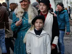 Mostra fotografica presso scuola elementare Vecellio sulla storia del Parco Ponci, Mestre