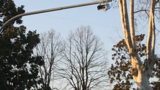 Velocar in via Terraglio, angolo via Penello a Mestre