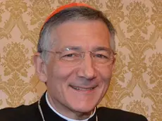 Interpress/M.Tagliapietra Venezia 22.12.2015.- Auguri del Patriarca Francesco Moraglia ai giornalisti.