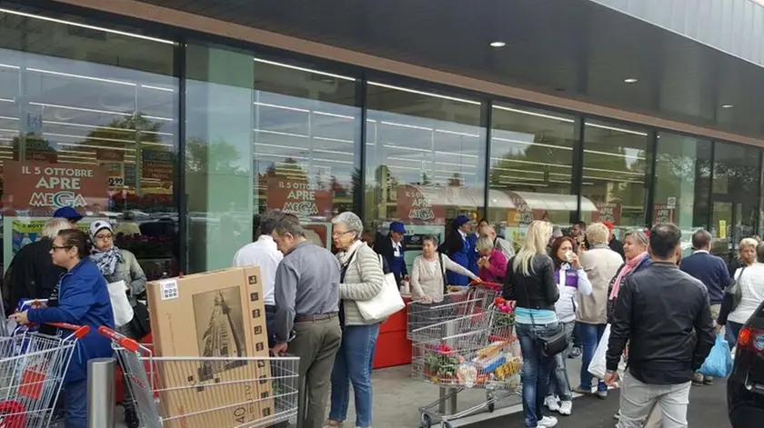 COLUCCI - DINO TOMMASELLA - SAN DONA' - INAUGURAZIONE SUPERMERCATO "MEGA"