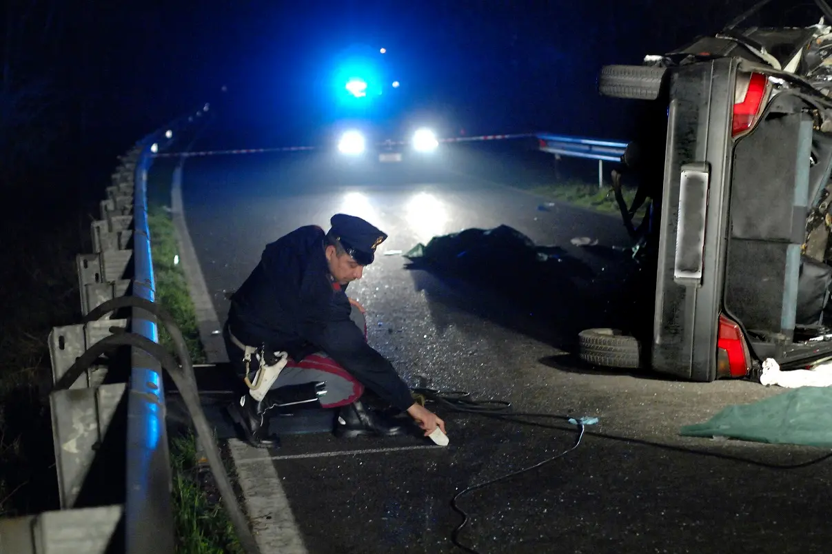 01/02/02010 Lombardia , incidenti stradali sulle strade statali del Nord