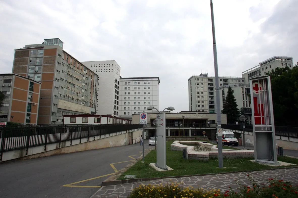 L'ingresso del centro grandi ustionati