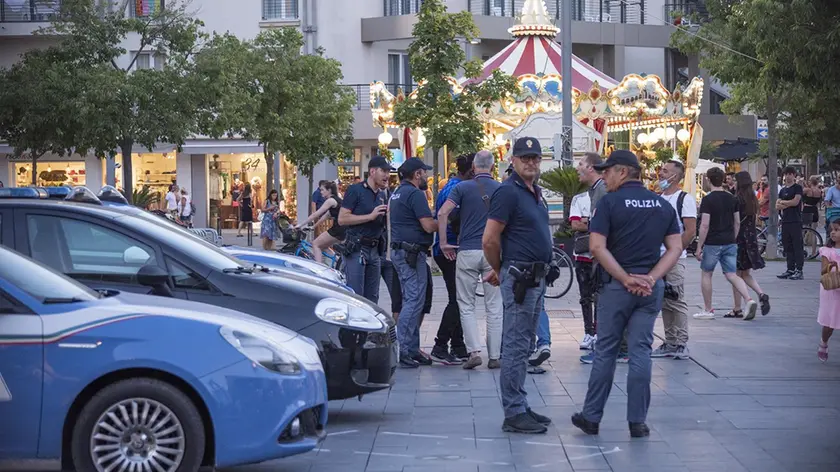 I controlli della polizia di Stato lungo il litorale di Jesolo