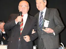 Alfredo Sabbadin alla premiazione del Trofeo Vecchie Glorie