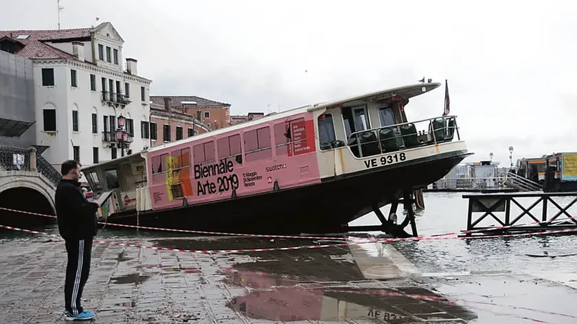 I danni a Riva degli Schiavoni