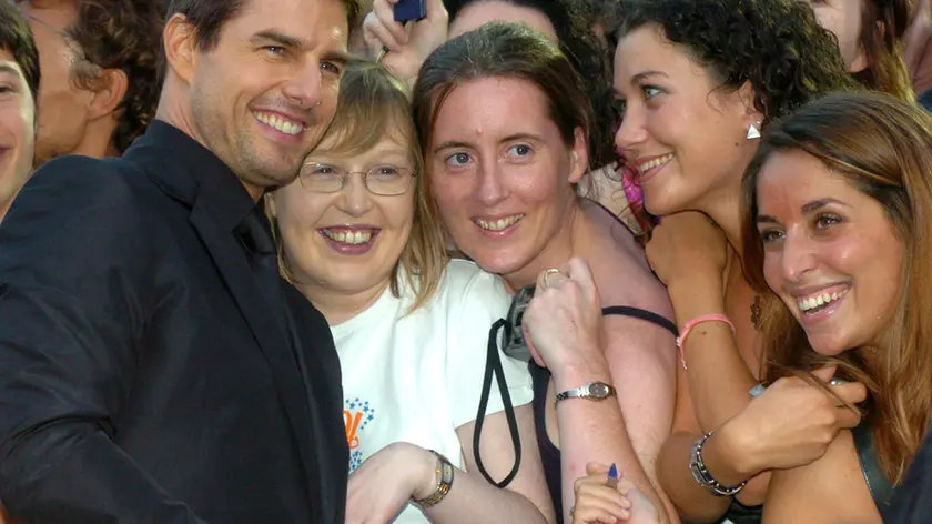 03/09/04 61Â° MOSTRA INTERNAZIONALE D'ARTE CINEMATOGRAFICA, TOM CRUISE FOTO