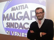 Presentazione del candidato a sindaco di Venezia Mattia Malgara - nella foto Malgara