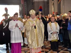 Interpress/Gf.Tagliapietra. 21.11.2017.- Grande affluenza di fedeli alla Madonna della Salute.