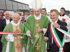 COLUCCI - DINO TOMMASELLA - JESOLO LIDO - TITOLAZIONE STRADA a DON COSTARINA CON PATRIARCA E SINDACO