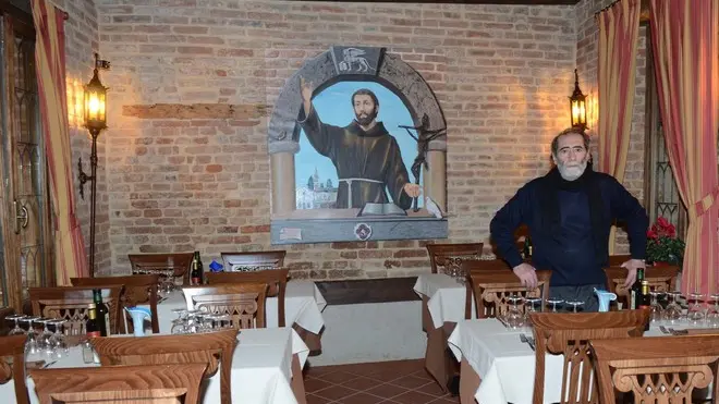 INTEPRESS7GF.TAGLIAPIETRA. NUOVO RISTORANTE "ANTICA SACRESTIA", IL TITOLARE.