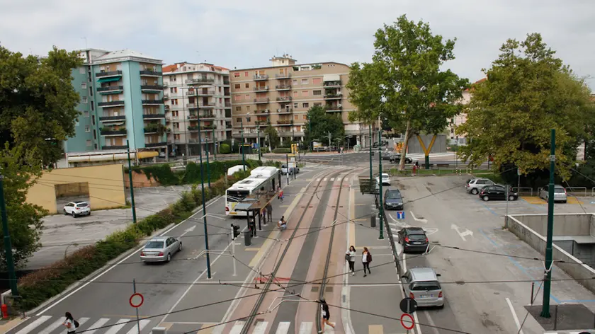 Piazzale Cialdini dall'alto