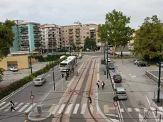 Piazzale Cialdini dall'alto