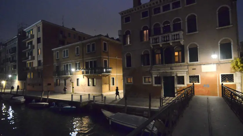 Fondamenta dei Cereri, a Dorsoduro, teatro della vicende (foto Agenzia Interpress, Venezia)