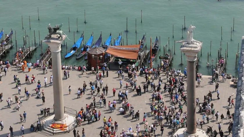 L'area marciana con le due colonne