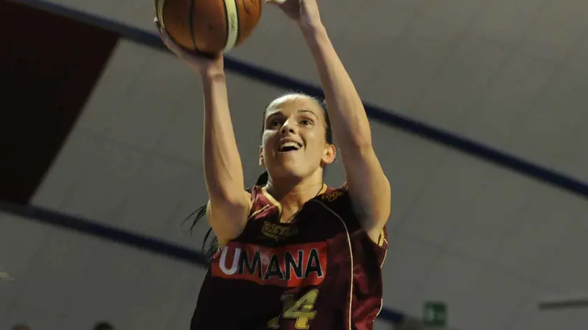 CRUCCU MESTRE 19.04.2007 Palasport Taliercio campionato nazionale femminile A1 Umana Reyer - Famila Wuber Schio nella foto Vujovic © Matteo Bertolin