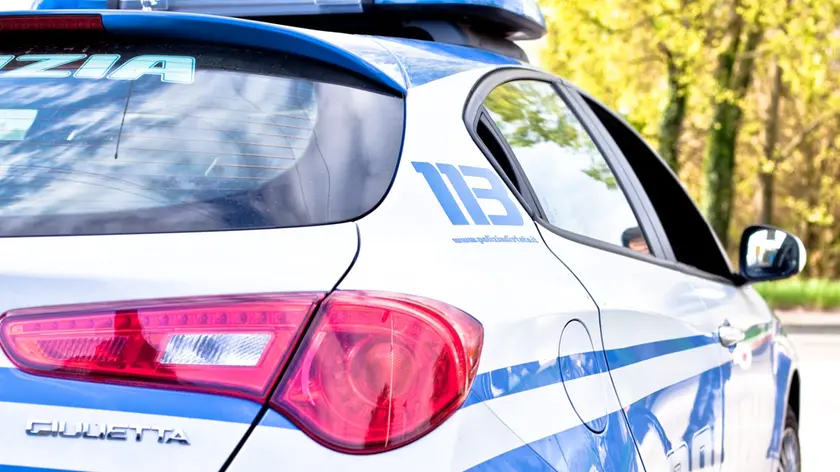 Una Volante della polizia