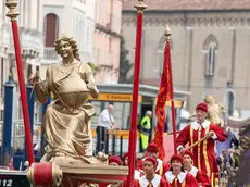 Un'immmagine della Regata Storica