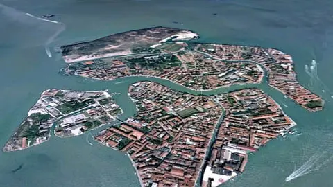 Una veduta dell'isola di Murano