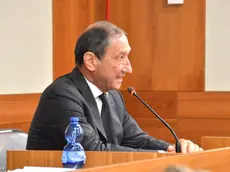 Piergiorgio Baita, ex presidente Mantovani, durante la sua deposizione