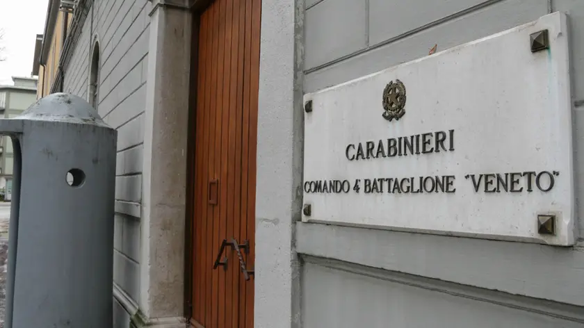 Sede del comando 4° battaglione "Veneto" in viale Garibaldi a Mestre