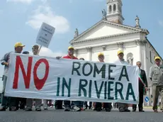 MORSEGO DOLO: MANIFESTAZIONE CONTRO ROMEA COMMERCIALE. 08/06/07 LIGHT IMAGE